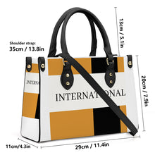 Load image into Gallery viewer, Classic Luxury Women PU Tote Bag - Black