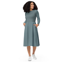 Load image into Gallery viewer, OG Classic long sleeve midi dress