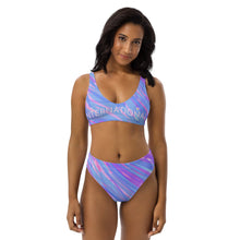 Load image into Gallery viewer, Cotton Candy high-waisted bikini