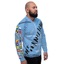 Load image into Gallery viewer, Blu Code Bomber Jacket