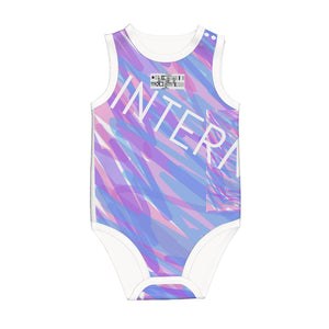 Cotton Candy Sleeveless Baby One-Piece
