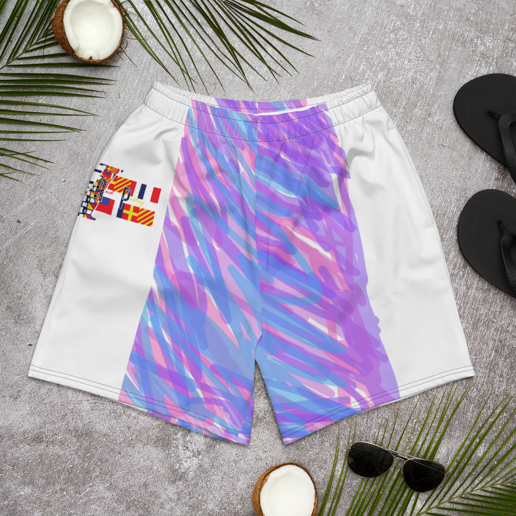 Men's Cotton Candy Athletic Shorts