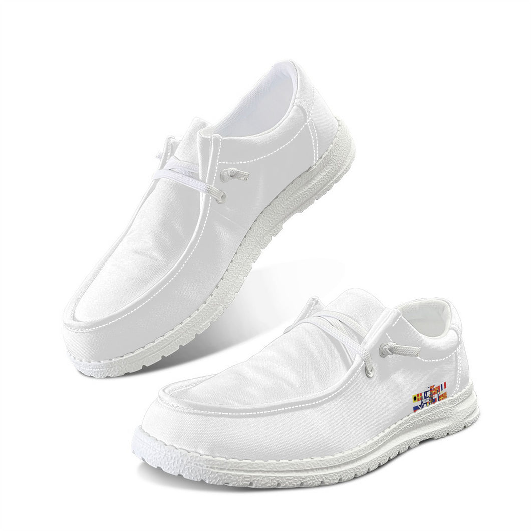 World code Canvas Loafers