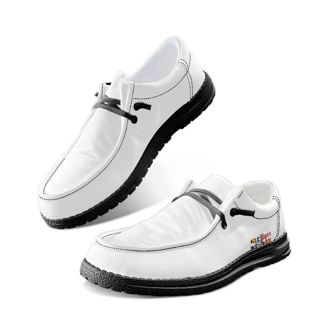 World code Canvas Loafers