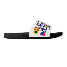 Load image into Gallery viewer, Maritime Slide Sandals Black