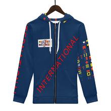 Load image into Gallery viewer, Maritime Code Navy hoodie