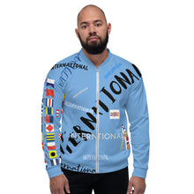 Load image into Gallery viewer, Blu Code Bomber Jacket