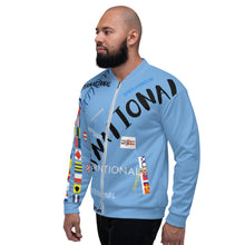 Load image into Gallery viewer, Blu Code Bomber Jacket
