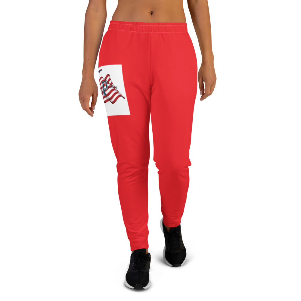 Women's USA red Joggers
